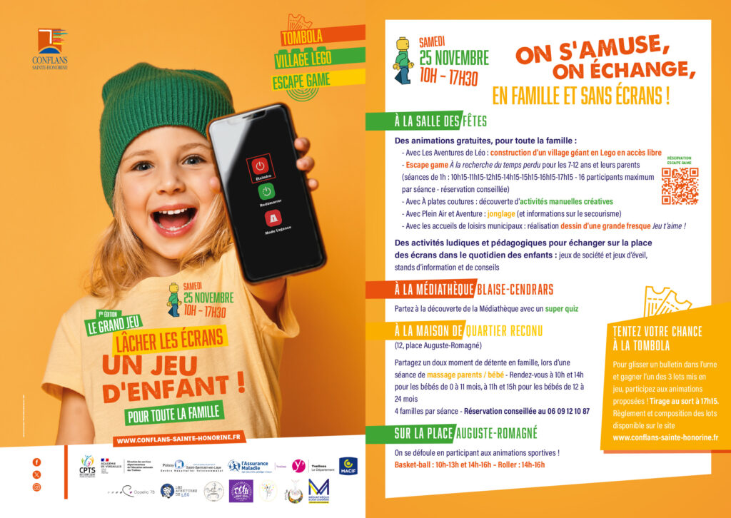 #Conflans-Sainte-Honorine : Evènement Le Grand Jeu