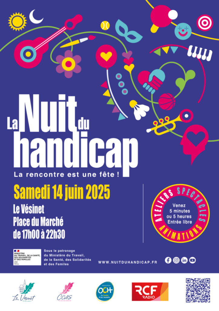 La Nuit du Handicap célébrée pour la première fois par la Ville du Vésinet